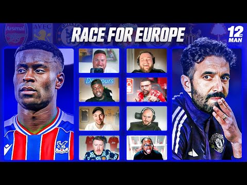🔥PANEL DEBATE!🔥AMORIM SACKED! ARSENAL 6 CLEAR OF CITY & VILLA! RACE FOR EUROPE HOTS UP!🔥