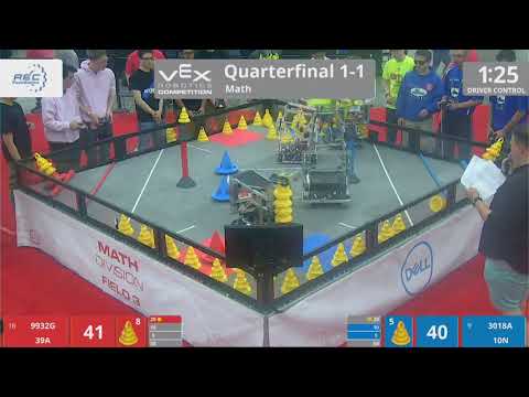 2018 VRC Math QF1-1 - 9932G 39A vs 3018A 10N - 116 to 119