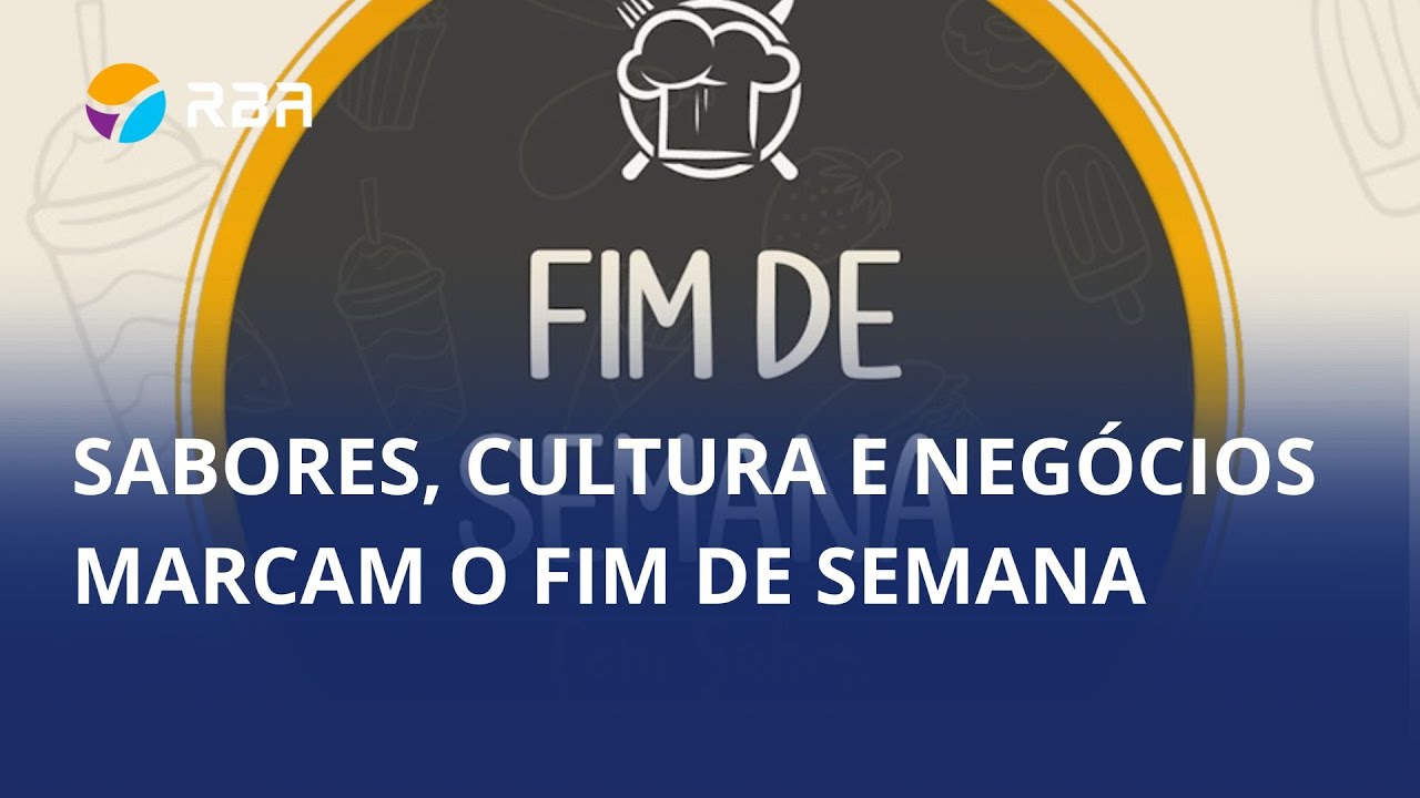 Agenda cultural e gastronômica movimenta o fim de semana
