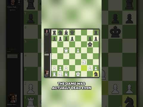 Un grande maestro ha giocato una partita a scacchi con il 100% di PRECISIONE!