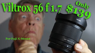 Video thumbnail for AMAZING $139 Viltrox 56mm f/1.7 for Fujifilm by K.R. Williamson Photography