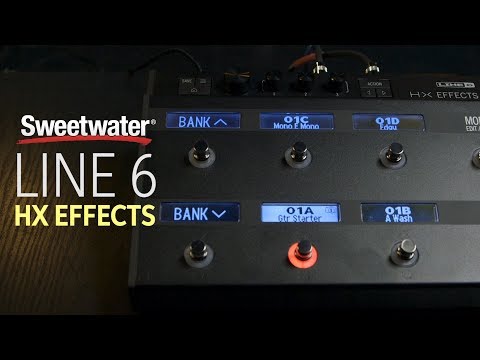 Line 6 HX Effects Multi-effects Processor Demo