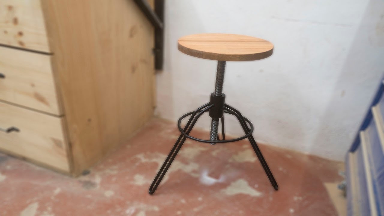 Como Hacer un Taburete giratorio
