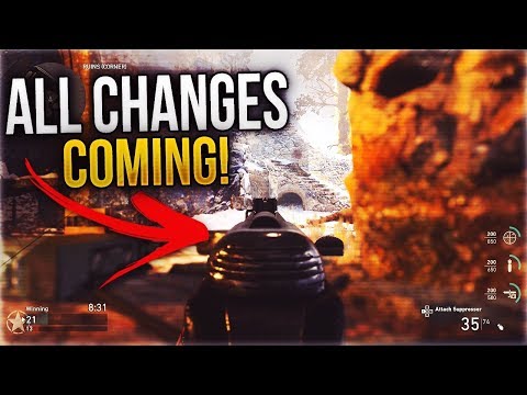 ALL CHANGES COMING TO WEEK 2 OF THE CALL OF DUTY®: WWII PRIVATE BETA! (NEW GUNS, MAPS, & MORE)