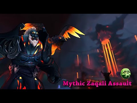 Mythic Assault of the Zaqali Unholy DK PoV