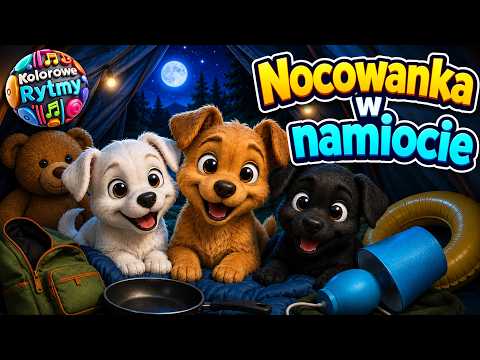 Nocowanka w namiocie