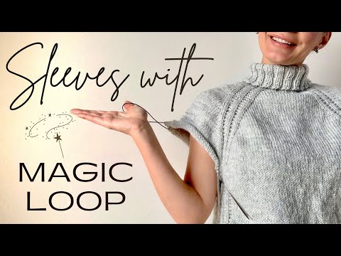 How to Knit Sleeves Using the Magic Loop Method | Plus 8 Tips 🔮