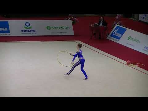 Luzan Yelyzaveta (AZE) hoop Moscow YOG Qualification 2018