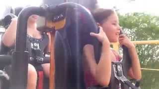preview picture of video 'Ellie (6) riding Cheetah Hunt @ Busch Gardens Tampa,FL'