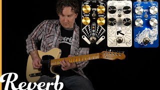Video thumbnail for VFE Dragon Dynamic Overdrive, Standout Mid Boost & Pinball Tilt EQ | Reverb Tone Report by Reverb
