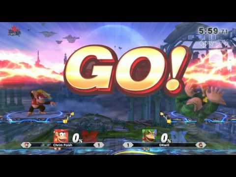 Chrim Foish vs DKwill - The Come Up 2017 - Wii U Winners Quarters