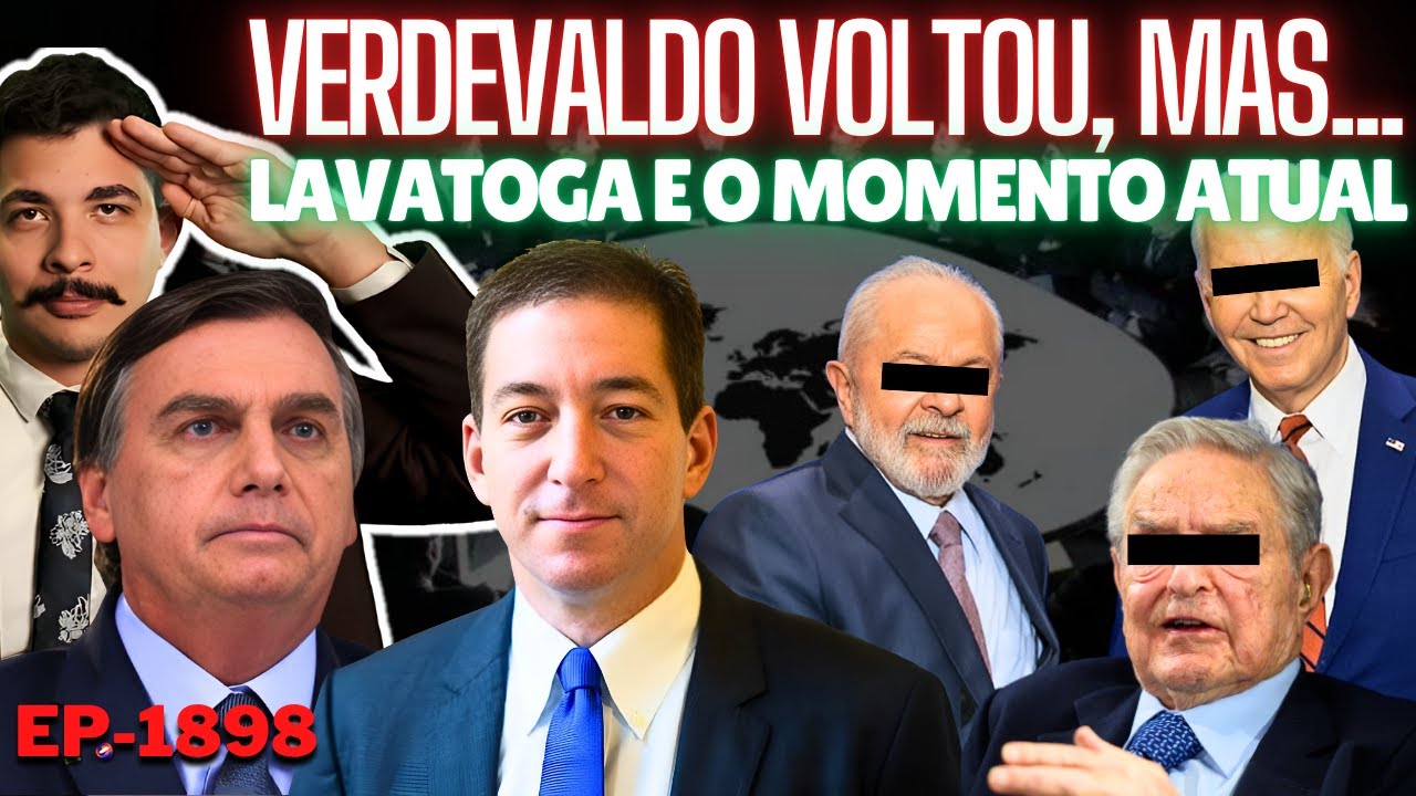 Verdevaldo VOLTOU, Mas... + LavaToga e o Momento ATUAL + Biden HOMENAGEIA Soros, e o Lula?
