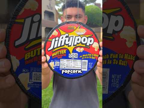 what Jiffypop Popcorn looks like