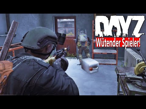 ANGRY PLAYER PURSUIT - SNIPER FIRE on GHILLIE PLAYER - SURROUNDED in BUILDING - DAYZ