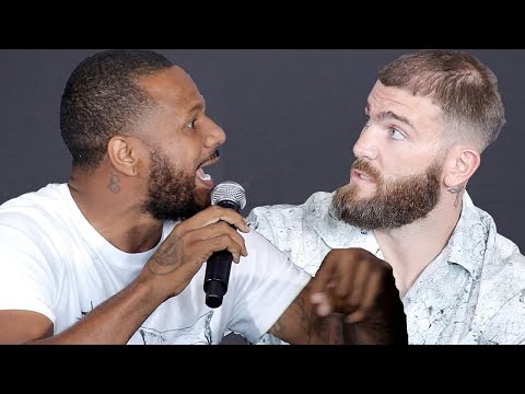CALEB PLANT & ANTHONY DIRRELL ERRUPT! BOTH GO AT EACH OTHER IN WAR OF WORDS AT PRESS CONFERENCE