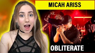 Download lagu Did NOT Expect That Drop!! 😱 | Micah Ariss - Obliterate | Singer Reacts mp3