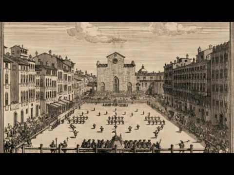 Lorenzo Andreaggi racconta FIRENZE ⚜️💜 "La prima partita del calcio storico"