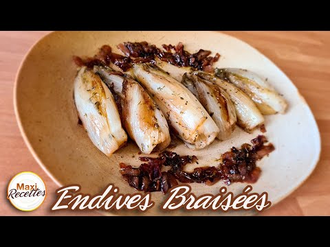 Endives Braisées à la Poêle - Recette Facile et Rapide