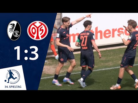 Mamutovic macht Klassenerhalt klar | SC Freiburg II - 1. FSV Mainz 05 II | 34. Spieltag RLSW