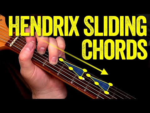 Those Weird Hendrix Sliding Chords in Little Wing