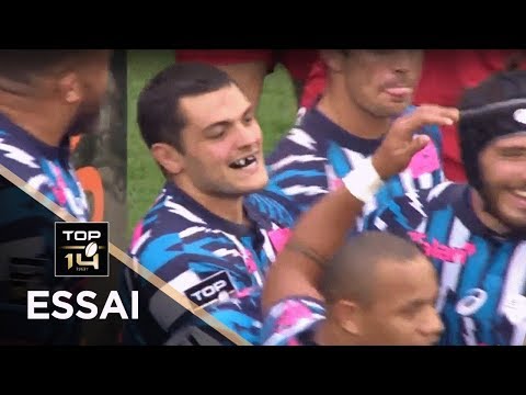 TOP 14 - Essai Laurent PANIS (SFP) - Paris - Toulon - J4 - Saison 2018/2019