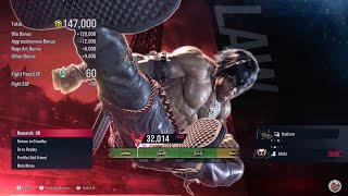 Martial law Cinematic fight Martisl law teke his revange to the Paul Tekken 8 #game