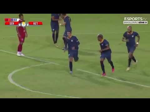 Gol do Radsley - Sergipe 0x1 Retrô - Brasileirão Série D