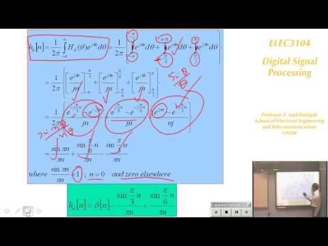 Digital Signal Processing 6: Discrete-Time Fourier Transform