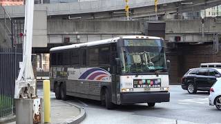 NJ Transit MCI D4500 bus 7858 on the 166