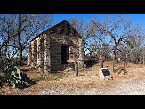 Fort Phantom Hill: stone chimneys of a vanished Texas frontier fort