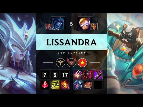 Lissandra Support vs Blitzcrank - VN Grandmaster Patch 25.17