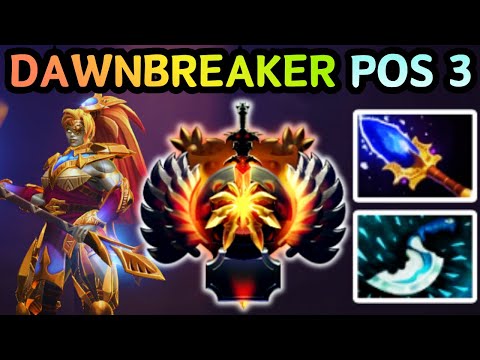 🔥 DAWNBREAKER OFFLANE SECRETLY IMBA ?!?! DOTA 2 GAMEPLAY 🔥