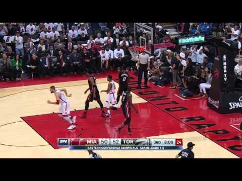 Raptors Highlights: Caroll Buckets  - May 5, 2016