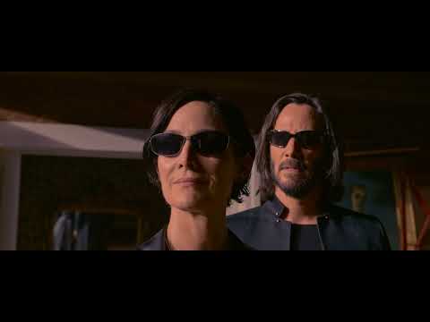 The Final Scene of The Matrix Resurrections (2021) Keanu Reeves, Carrie-Anne Moss  HD