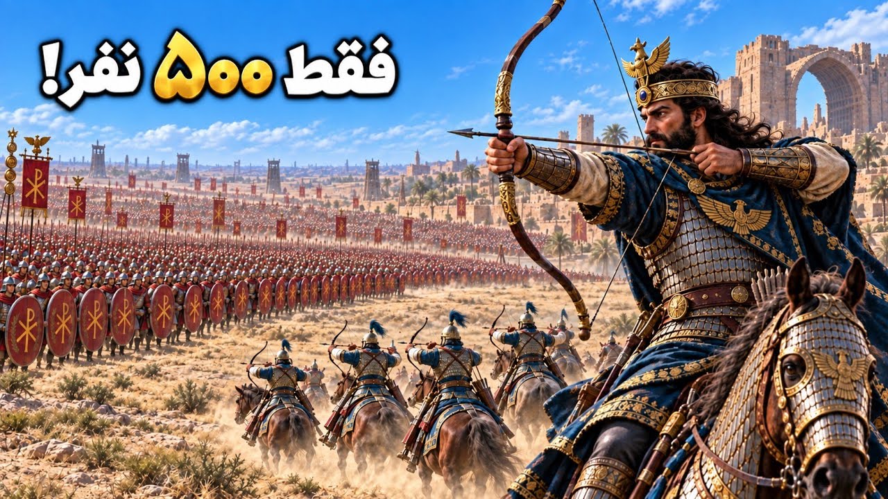 با ۵۰۰ سوار ایرانی به جنگ ۵۰۰۰ رومی رفتم! | Bannerlord