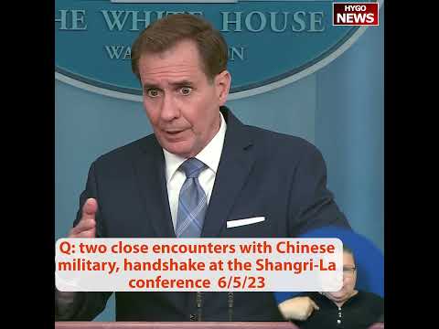 Q: Two Close Encounters With Chinese Military — Handshake At Shangri-La Conference
