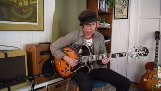 Video thumbnail for Epiphone Emperor Regent with Charlie Christian CC Pickup by 1929 Pickguards