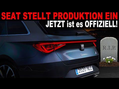 😱 SEAT stops PRODUCTION of vehicles 🚫 All information about it - VW CEO confirms the END OFFICIALLY!