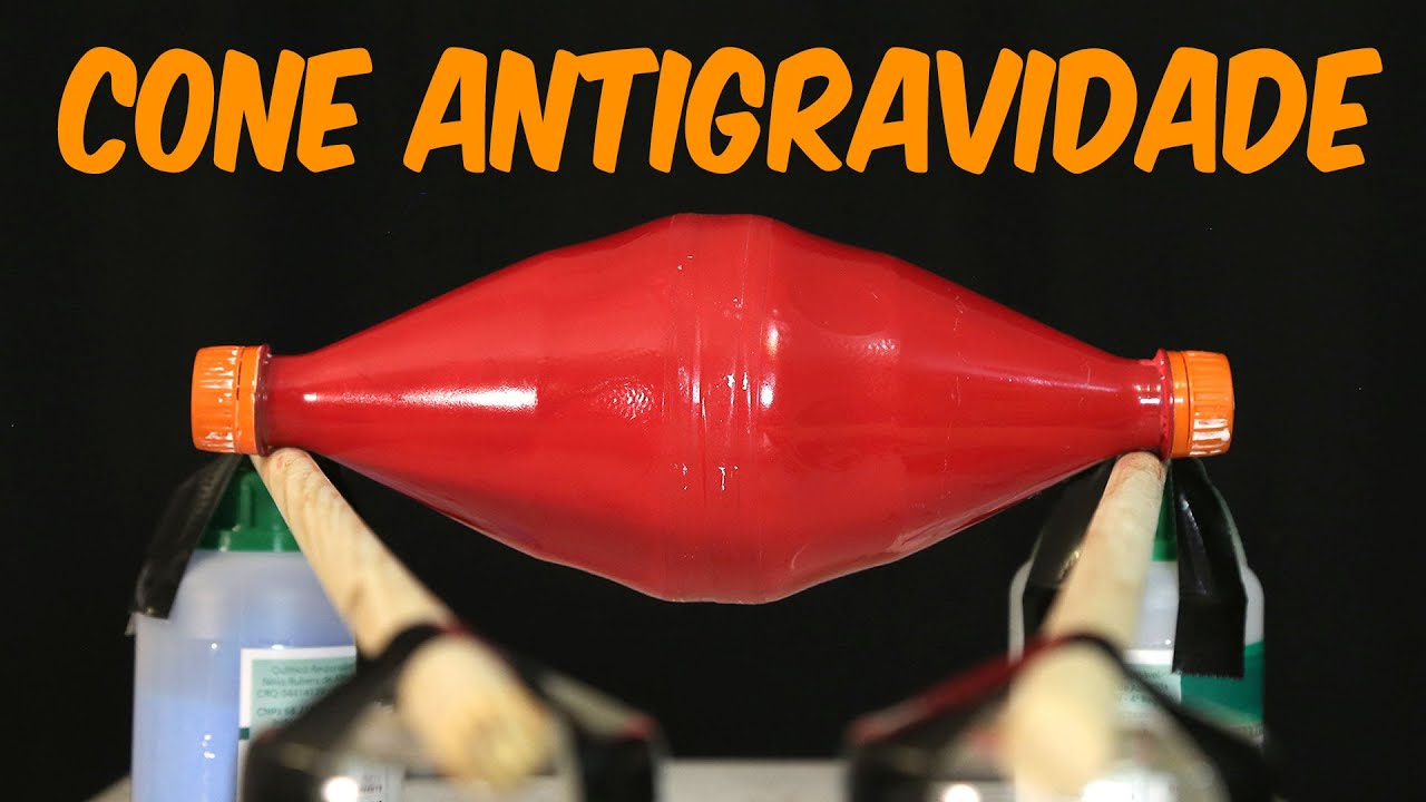 Aprenda a fazer um cone antigravidade