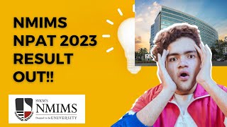 NMIMS Results Out 😱 | Nmims Mumbai | NPAT/NLAT/CET | Harshit Chauhan
