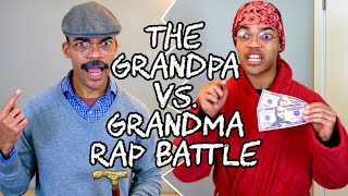 Cover art for The Grandpa vs. Grandma Rap Battle