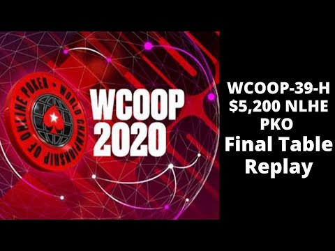 WCOOP 2020 | $5,200 NLHE PKO Event 39-H: Final Table Replay with Lena900 | WATnlos