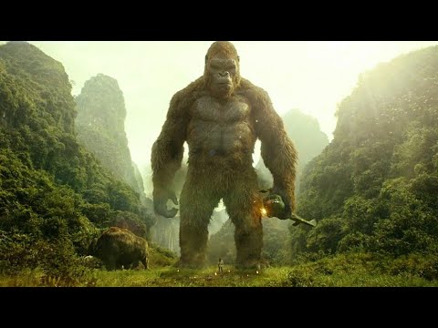 Kong Saving A Giant Buffalo Scene - Kong : Skull Island (2017) Movie Clip HD