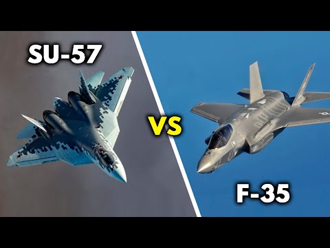 Su-57 vs. F-35 | A 5th-Generation Fighter Between Russia and the US | Who Would Win?