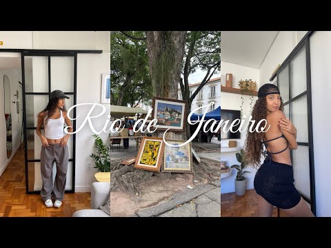 VLOG FIM DE SEMANA NO RIO DE JANEIRO | MODA, CULTURA, FEIRA DA PRAÇA XV