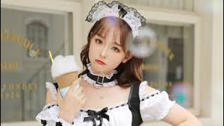 【TikTok】いやいながらも❤️メイドコスダンス??#tiktok#メイド#コスプレ#ダンス