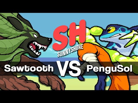 Sunnyshore 2022 Top 8 Losers - PenguSol (Ranno) Vs. Sawtooth (Sylvanos) RoA - Rivals of Aether