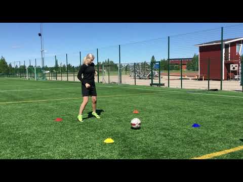 Pallon käsittely Taka-alueen varmistaminen + kontrolli + syöttö