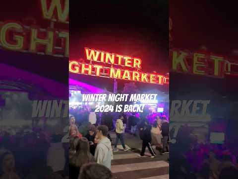 Thumbnail for Winter Night Market 2024 @ Queen Victoria Market! ❄️🕯️ #Shorts #Melbourne #4k #winter #market