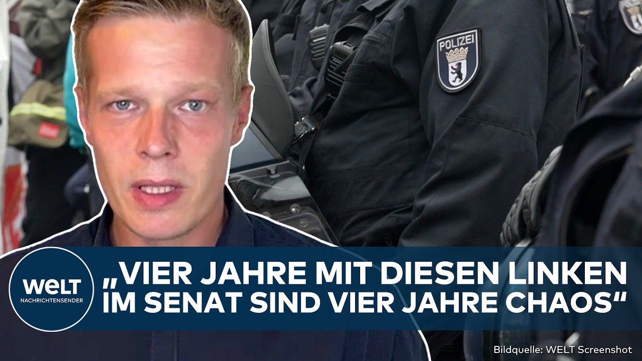 BERLIN: Linksjugend attackiert Polizei! Ostermann knallhart! Gewerkschaft geht in Offensive
